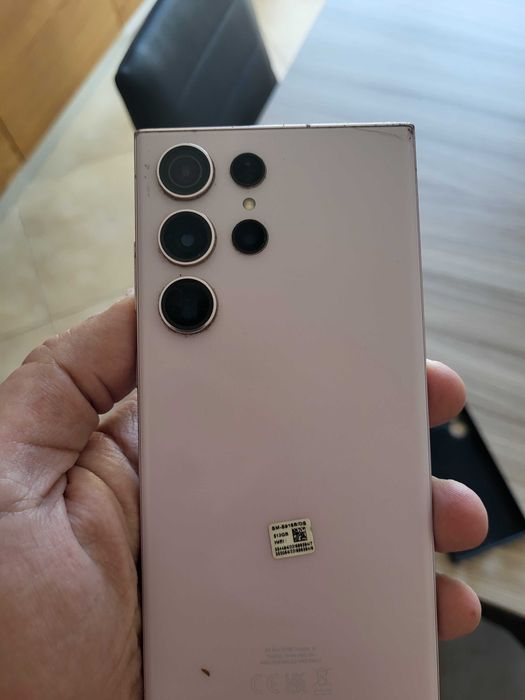 Samsung S23 ultra ecra meio preto