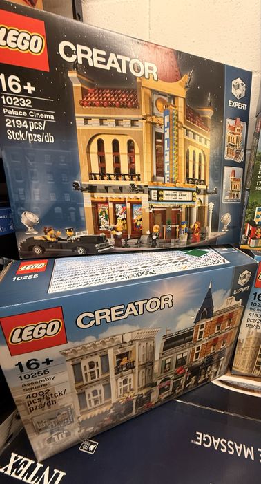 LEGO Creator Modulares 10241/10243/10244/10253/10255/10264/10270 Novos Selados