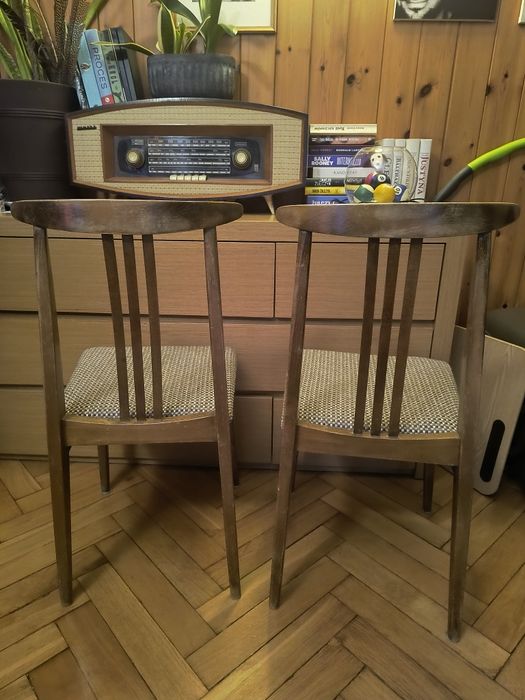 Krzesło stare PRL M. Zieliński 200/100B