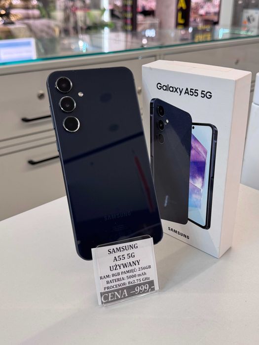 Samsung A55 5G 8/256GB Topcase Vivo *Raty 0%