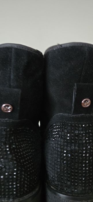 Botki damskie zamsz czarne r.39 Michael Kors