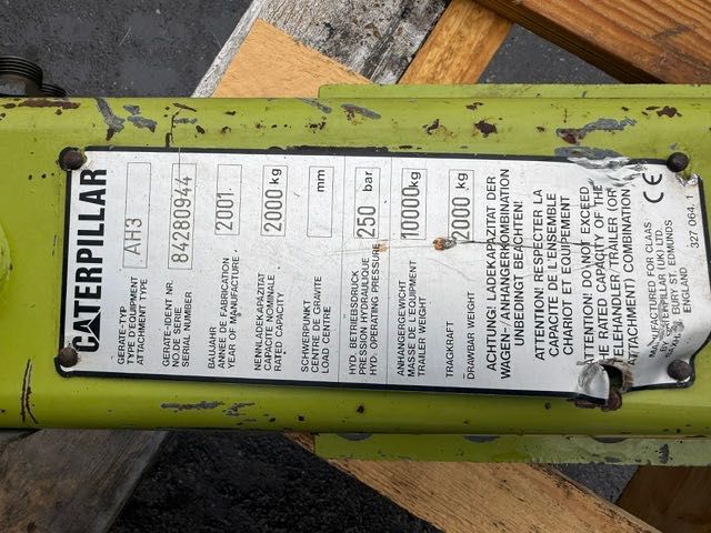 CLAAS używany zaczep tylni do przyczepy hydrauliczny