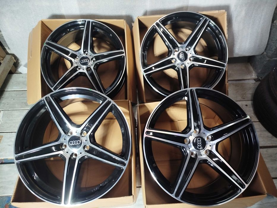 A373#Alufelgi Nowe 19" 5x112 Et45 Audi: A4 , A5, A6 , A7, Q2, Q3, Q5