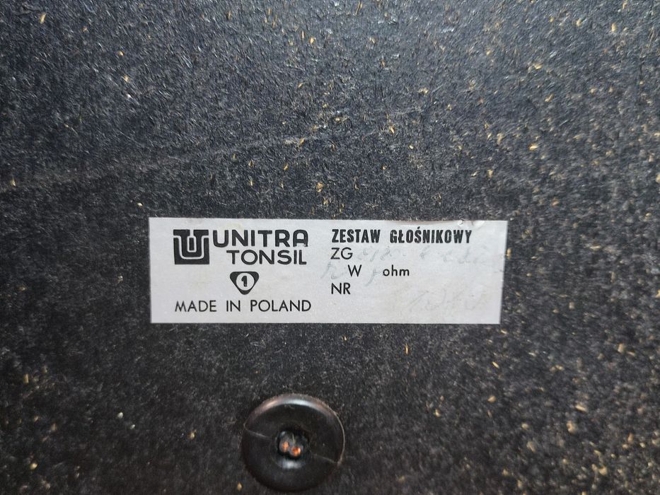 Głośniki Unitra Tonsil space '86