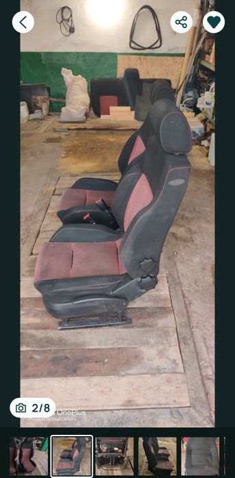 Сиденья Cargo с микролифтом