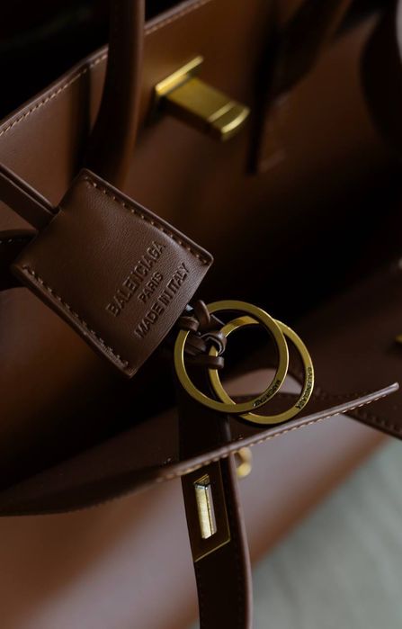 Сумка Balenciaga / сумочка баленсіага баленсіаґа коричнева
