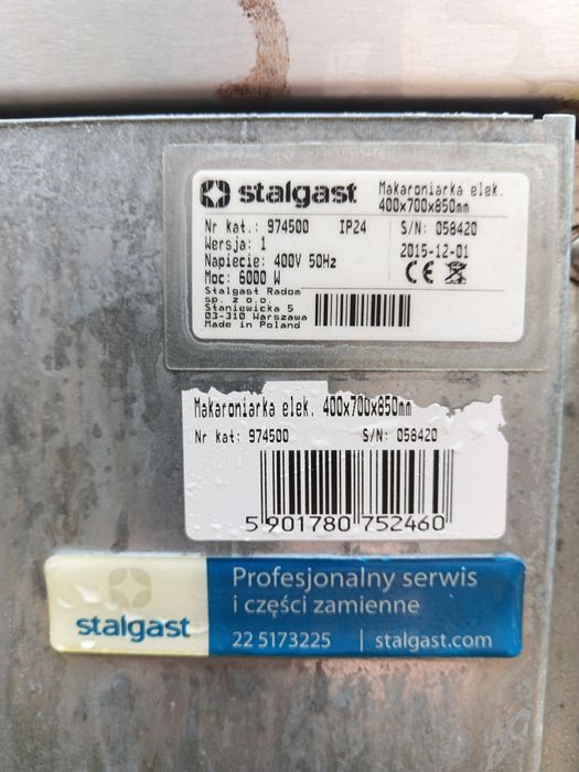 Makaroniarka stalgast