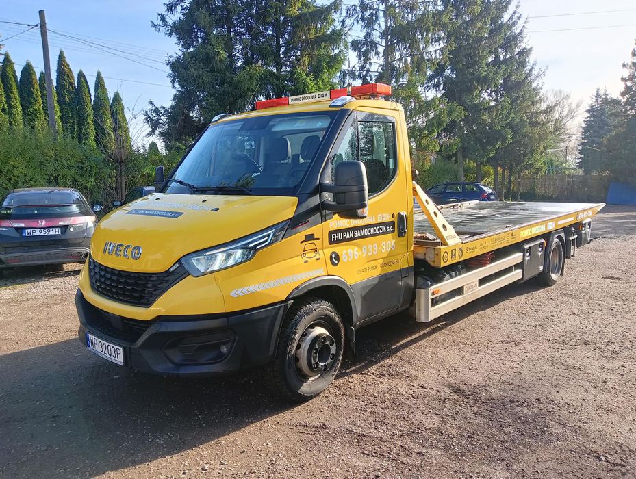 Iveco 70C18  Pomoc Drogowa, Eukran, bardzo dobry stan, I właściciel FV23%