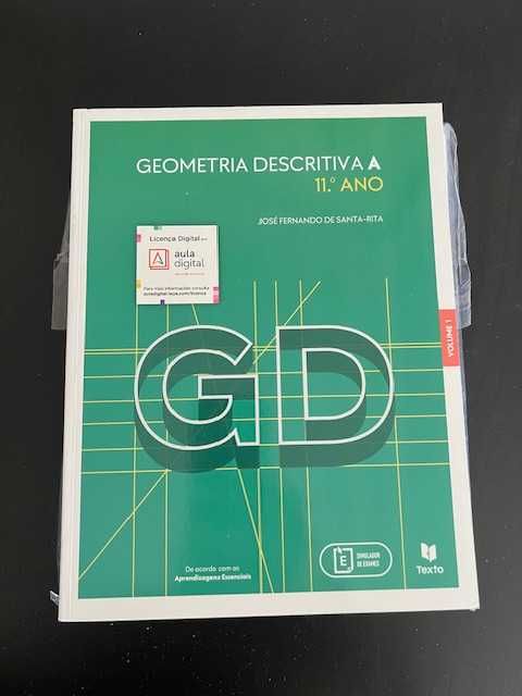 "GD 11" - 11º ano - Geometria Descritiva A -  Manual Aluno (NOVO)
