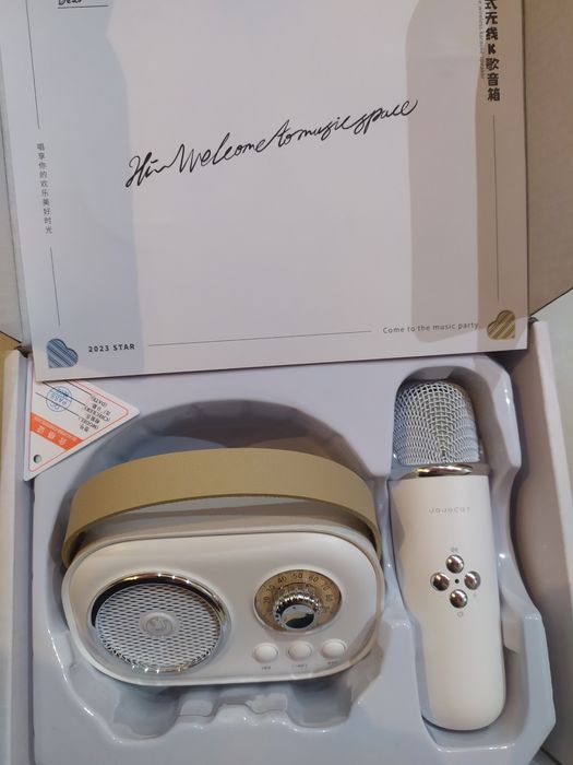 Дитячий набір караоке з 2 двома мікрофонами к12 k12 колонкою Bluetooth