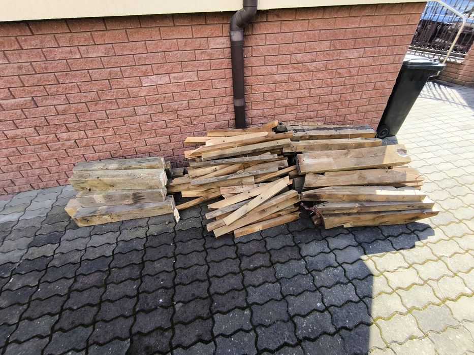 Oddam drewno z rozbiórki