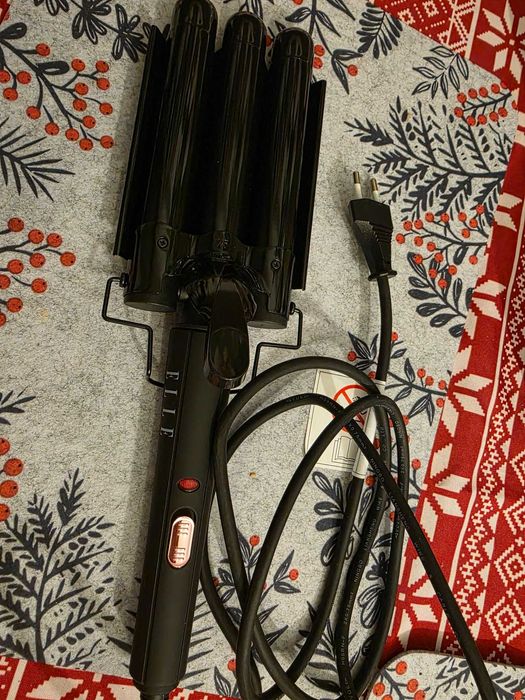 ELLE TRIPLE WAVE CURLER Falownica Potrójna Lokówka do włosów