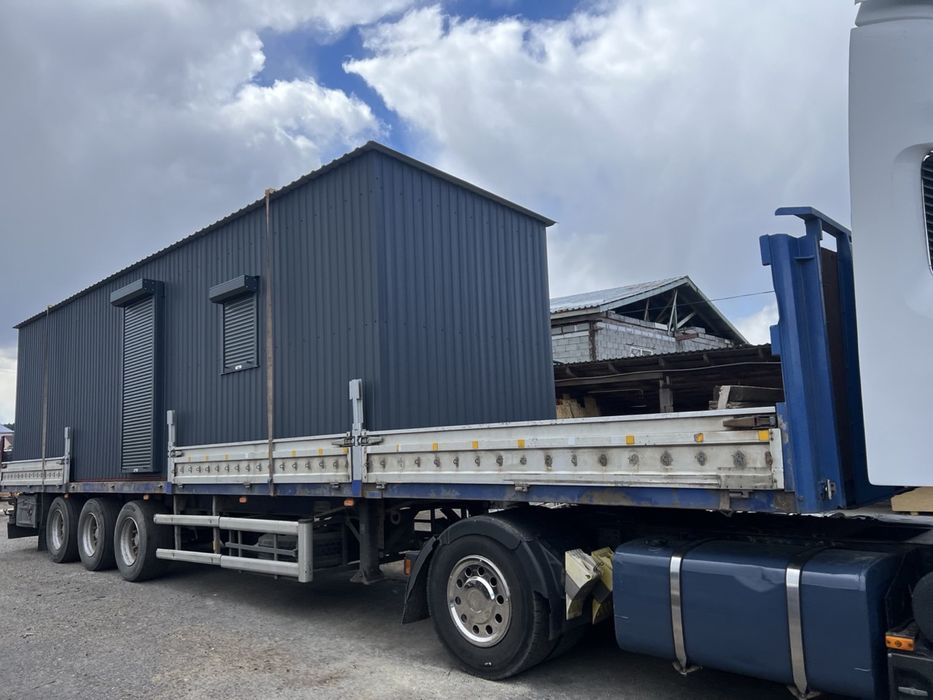 Вагончик, битовка, бытовка, побутівка, пости охорони, модульні будинки