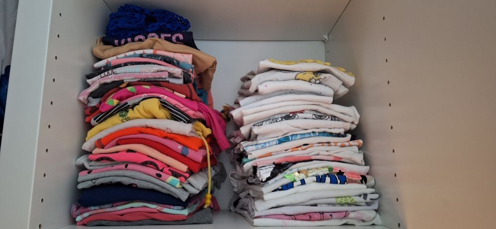Wyprawka, paka ubrań dla dziewczynki chłopca rozmiar 110, 116, 122