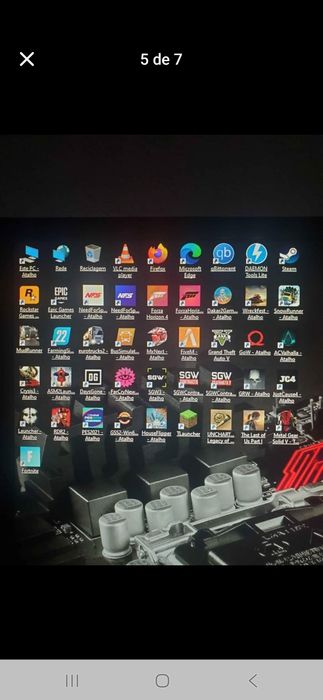 Pc i7 4770 de 32 gb de RAM e 4 gb de gráfica