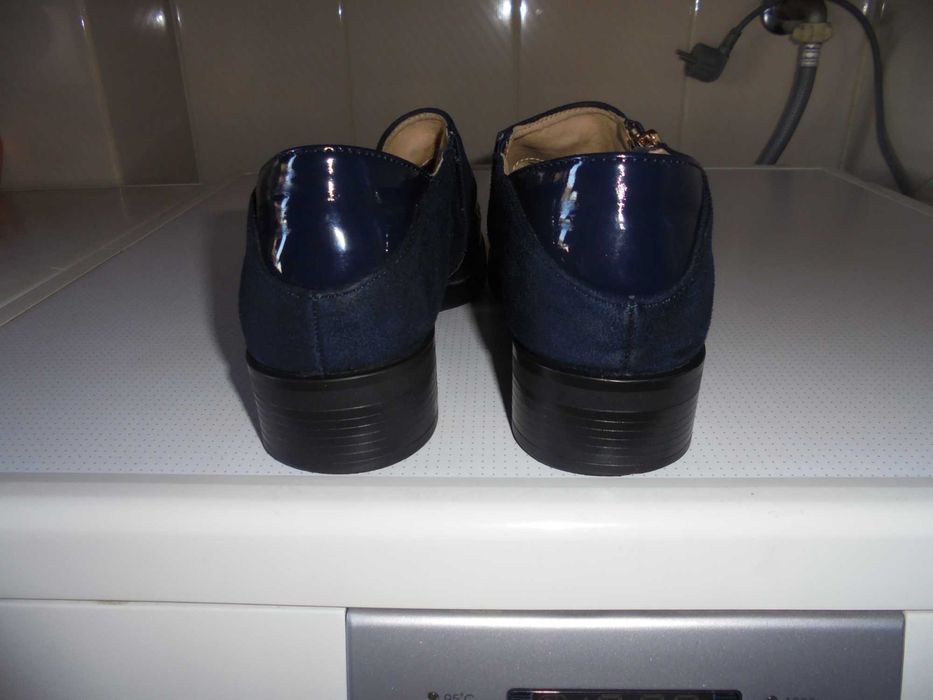 sapatos de senhora cor azul