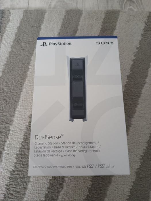 Stacja ładująca SONY DualSense do PS5 – nowa, fabrycznie zapakowana
