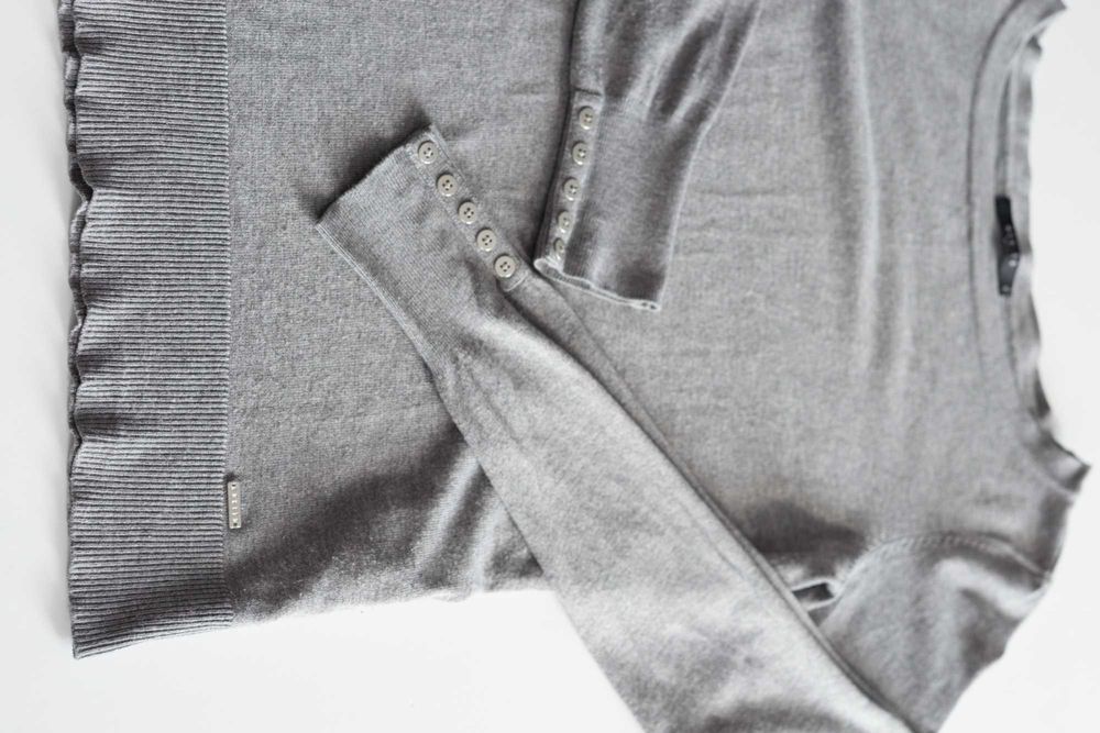 szary sweter basic Mohito, rozmiar S