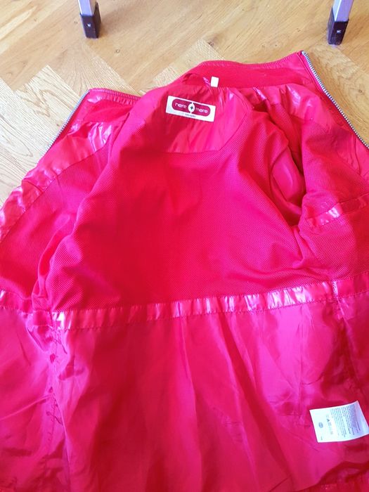 Czerwona przejściowa kurtka płaszczyk 152 Cool C&A