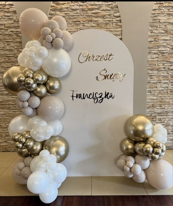 Dekoracje balonowe/Ścianki okolicznościowe/Komunia2026/Studniówki