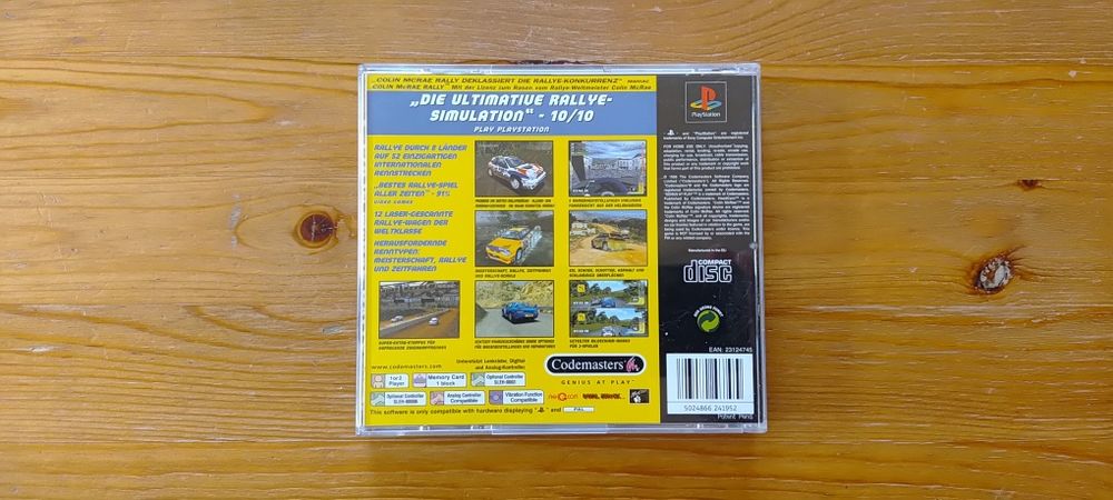 Colin Mcrae Rally, PlayStation 1
