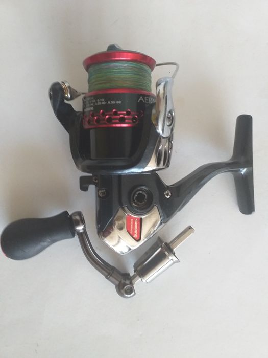 Kołowrotek Shimano Aernos 1000 FA, Ultralight, xul.