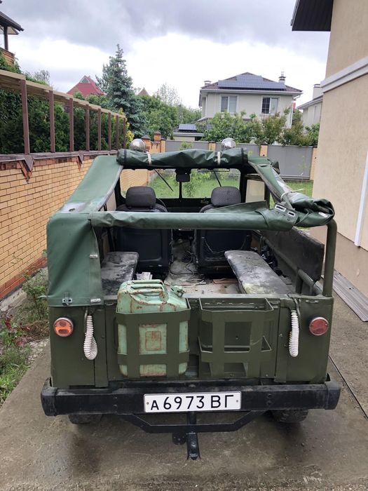 ГАЗ 69 без пробега по Европе