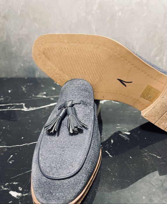 Лофери чоловічі натуральний замш