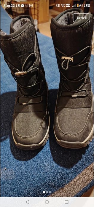 Buty śniegowce 39