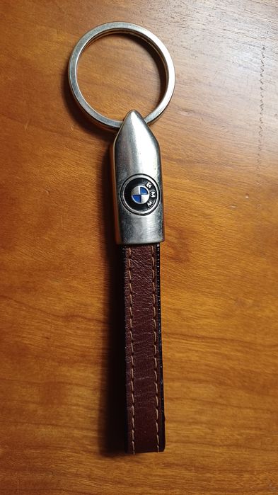 Porta Chaves Pele Castanho BMW