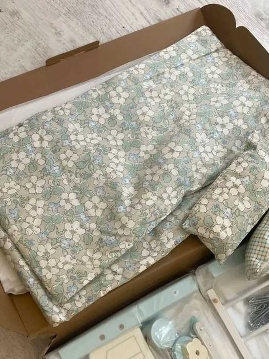 ROBUD – drewniane łóżeczko piętrowe dla lalek 18"