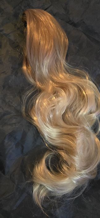 Treska / doczep na lkipsie ombre blond
