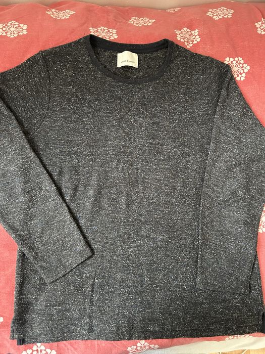 Granatowa bluza Samsoe Samsoe  z jedwabiem