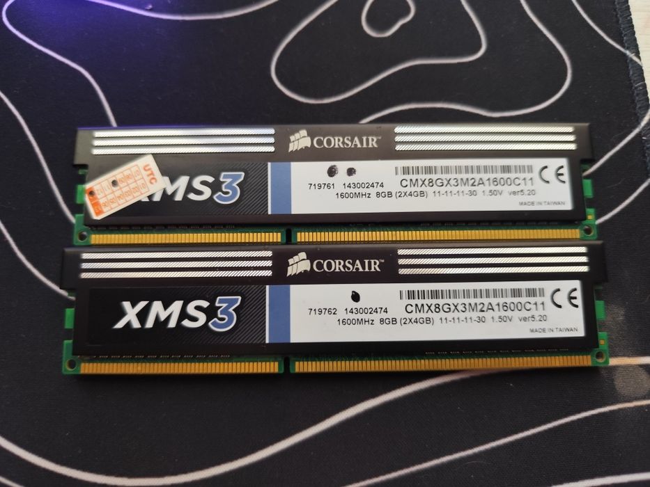 Оперативная память DDR3 2х4 GB