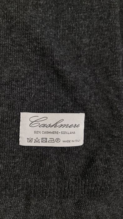 Szary włoski szal 180x50cm