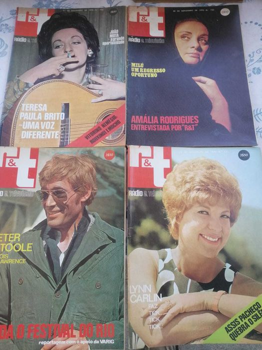 Revista "R&T" de 1968 a 1974 – Rádio & Televisão