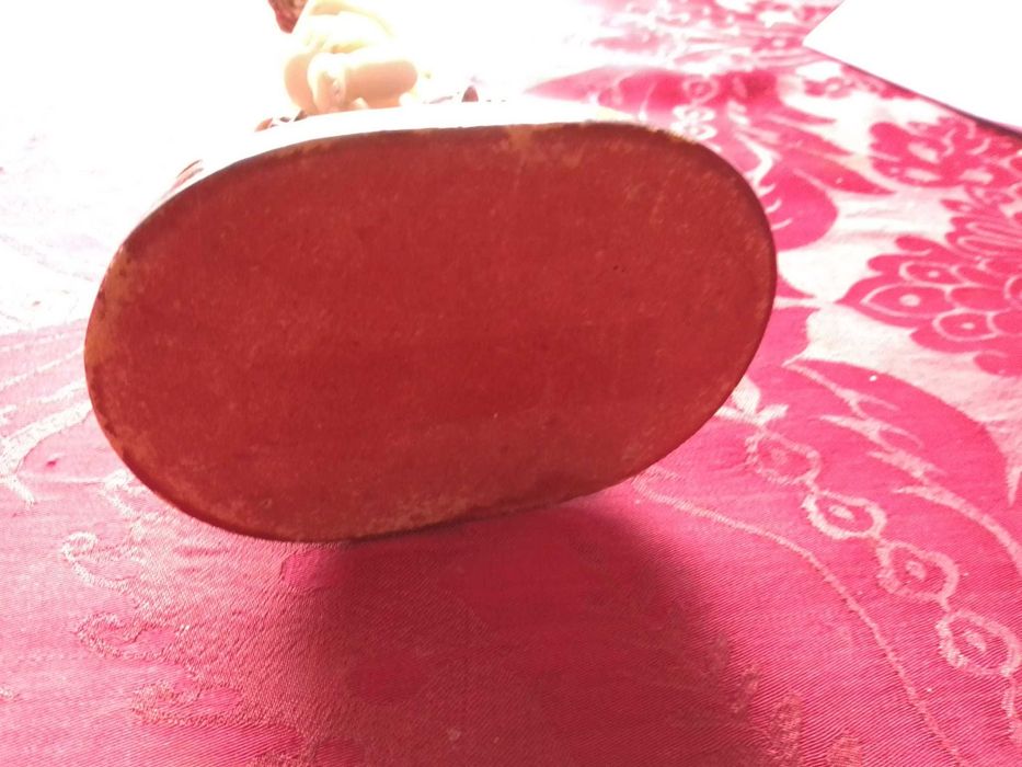 Louis Collection -Estatueta Mae e Filho-10E- Botao Vintage-2E Desde 2E