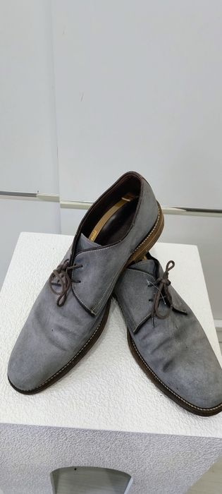 Skórzane półbuty męskie loake 12/45