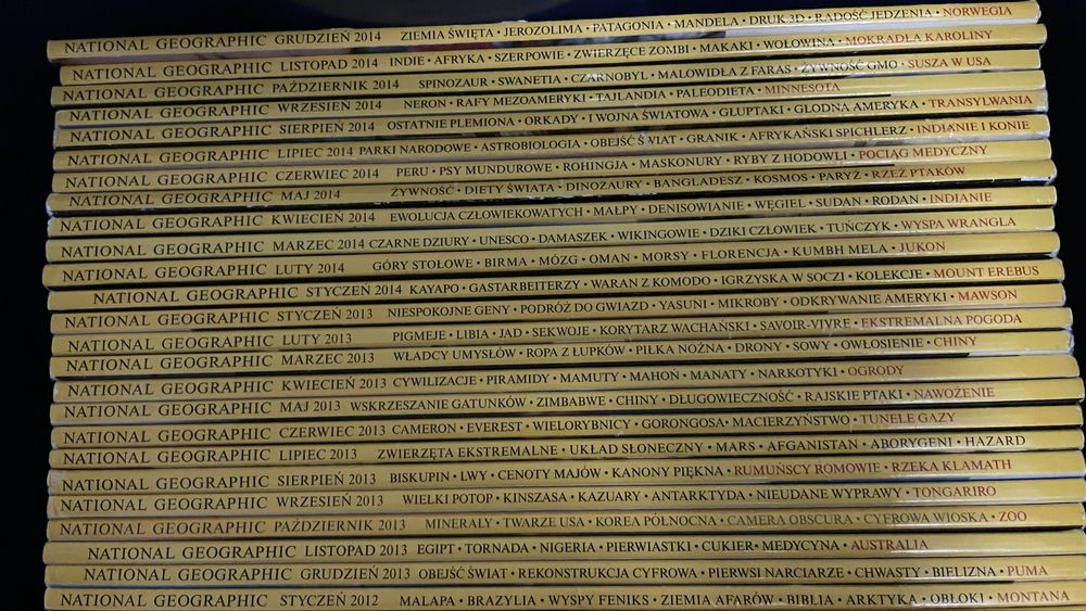 National Geographic Polska, 1-12.2014