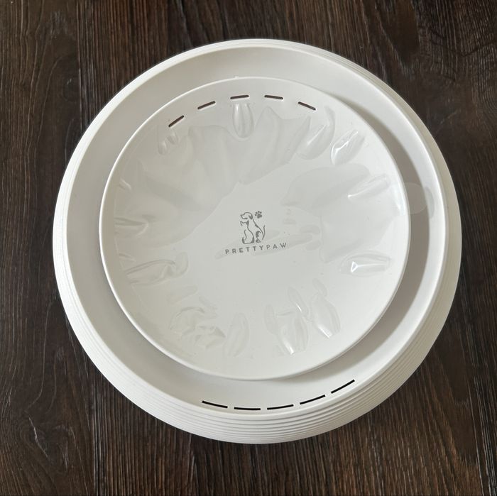 Розумний фонтанчик для котів, 2,5л, тихий, LED підсвітка, з фільтром