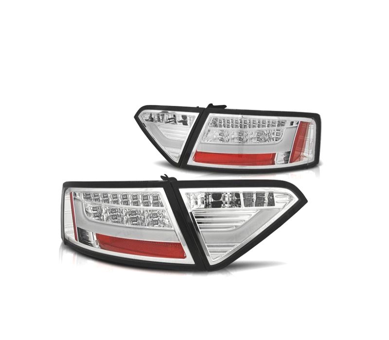FAROLINS TRASEIROS LIGHT BAR AUDI A5 07-12 CROMADO