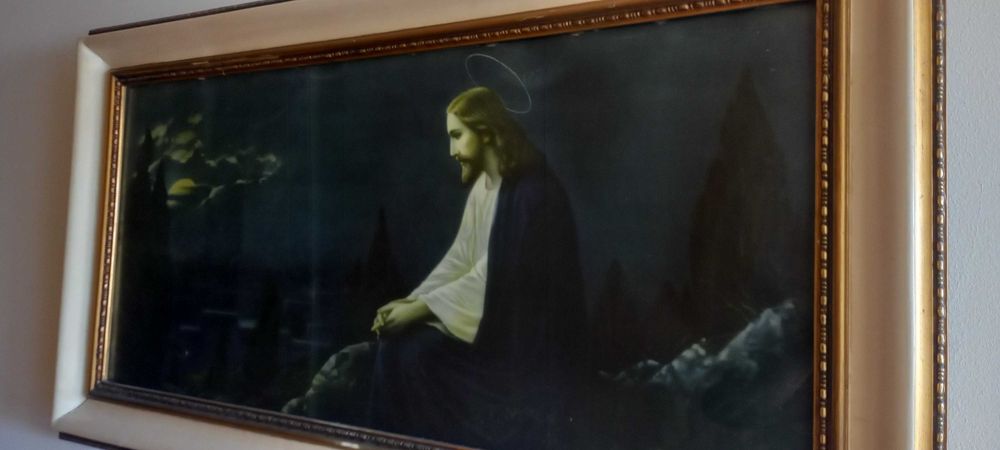 Quadro religiosos antigo