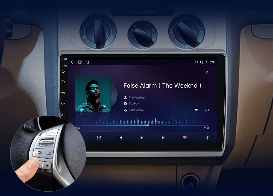 Nowoczesne radio Android do VW Touran 1 z CarPlay 2GB-32GB