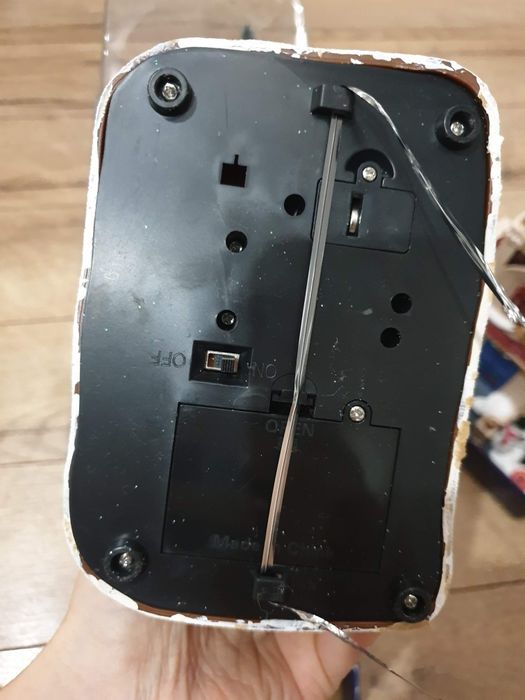 Новорічний декор будинок Санти ваза