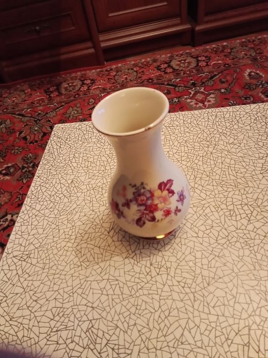 Чайник заварочный ,и вазочка, фарфор , Барановка, 50-х годов