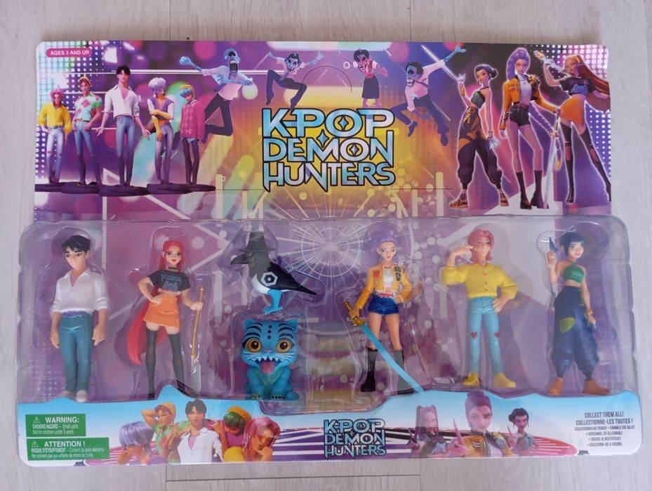 Zestaw figurek Kpop Demon Hunter