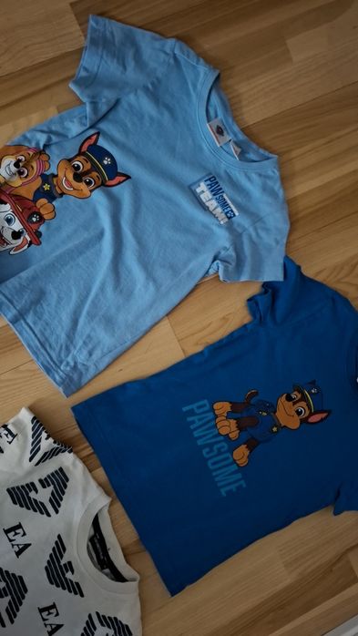 7 koszulek 110 dla chlopca