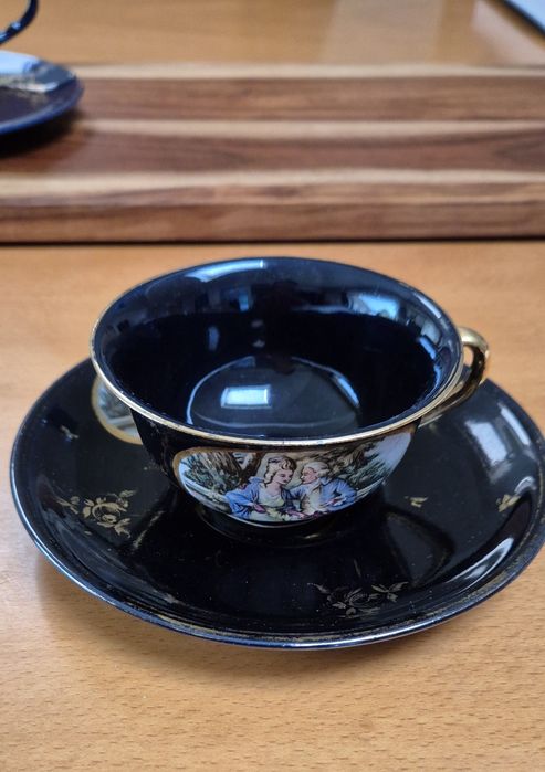 Chávena + pires Vintage