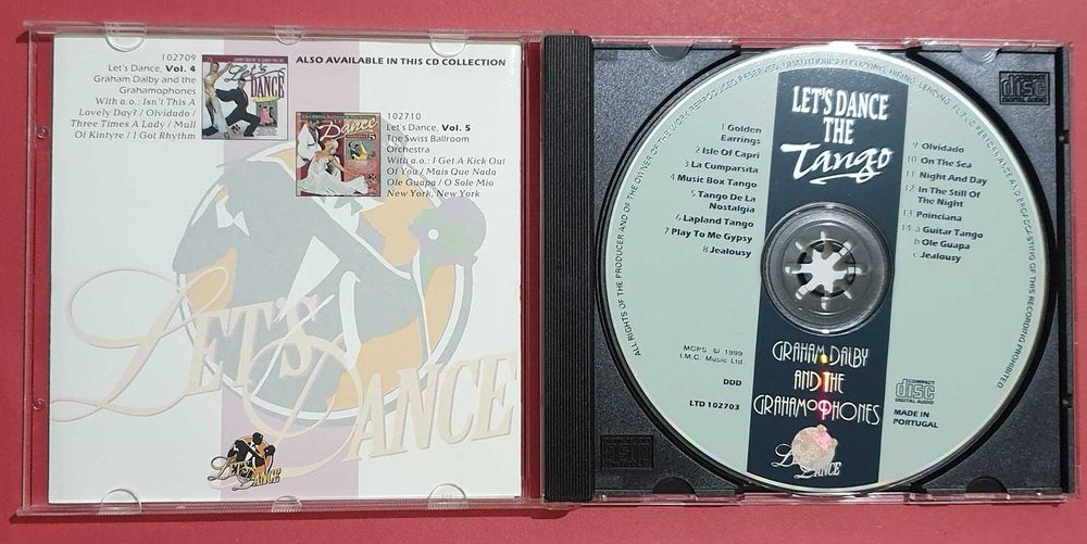 CD - Lets's Dance the TANGO
