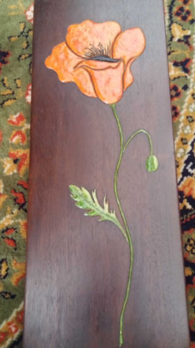 Quadro Escultura Flor - anos 70